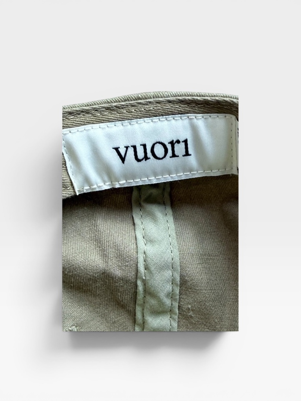 Vuori Signal Unisex Hat Adjustable Green OSFM - Picture 5 of 6
